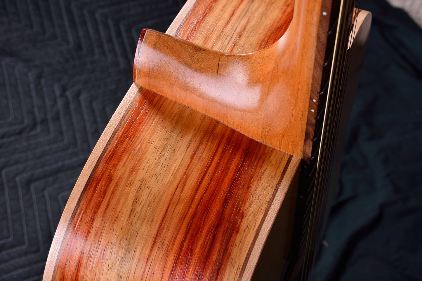 022 Padauk Bariole, European Spruce