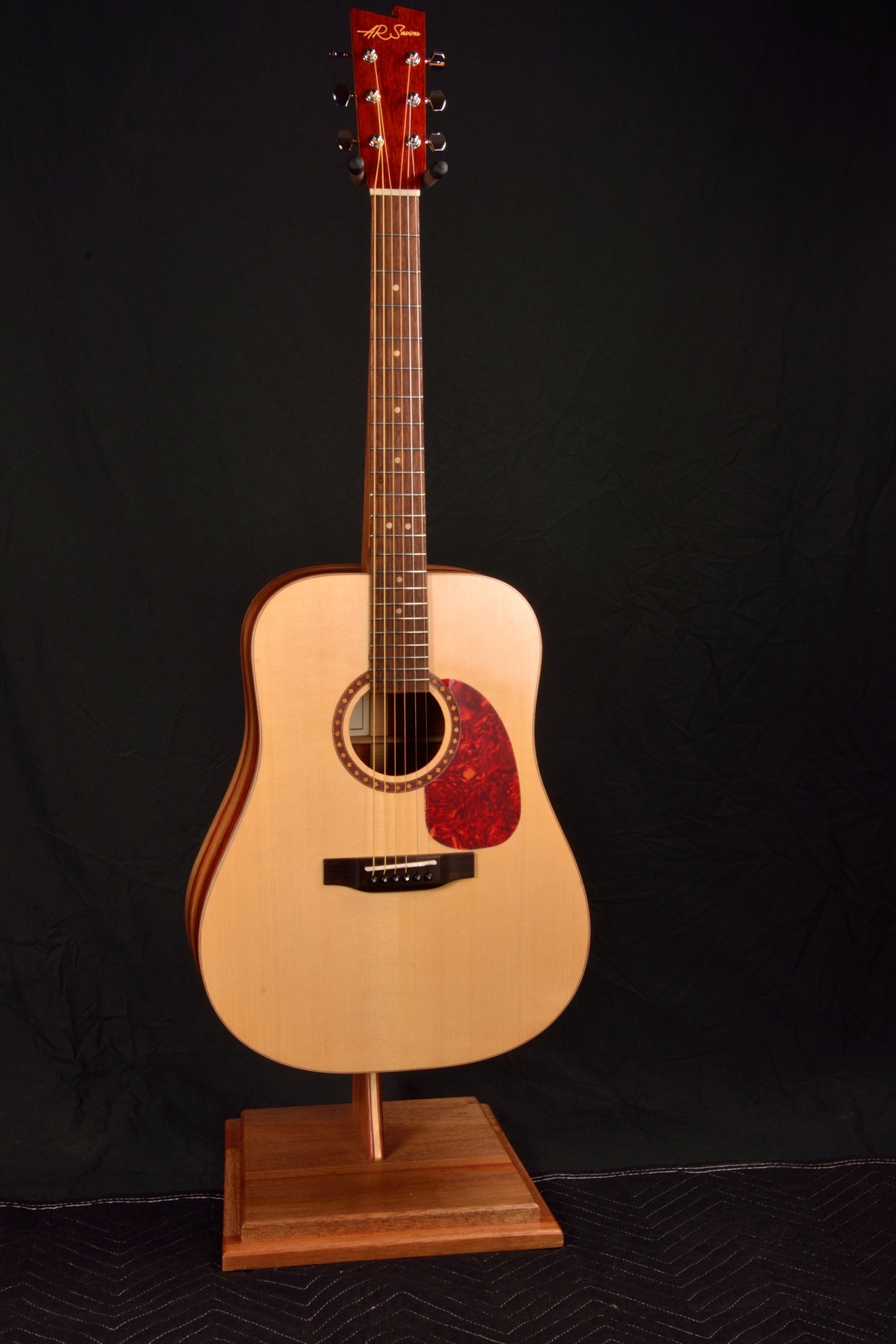 022 Padauk Bariole, European Spruce