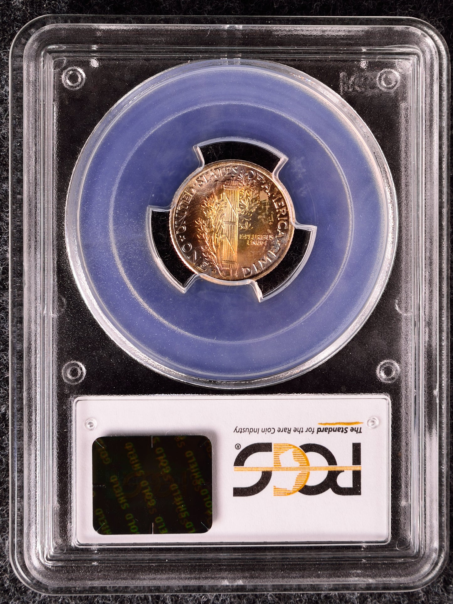 1936-S Mercury Dime PCGS MS65FB FS-110 Toned